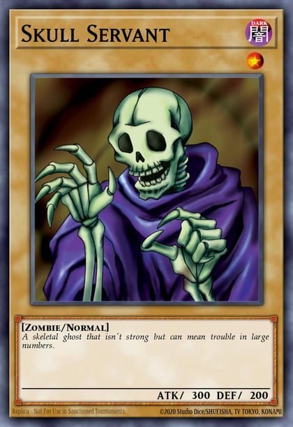 Skull Servant, Legend of Blue Eyes White Dragon (25th Anniversary Edition) LOB-EN004