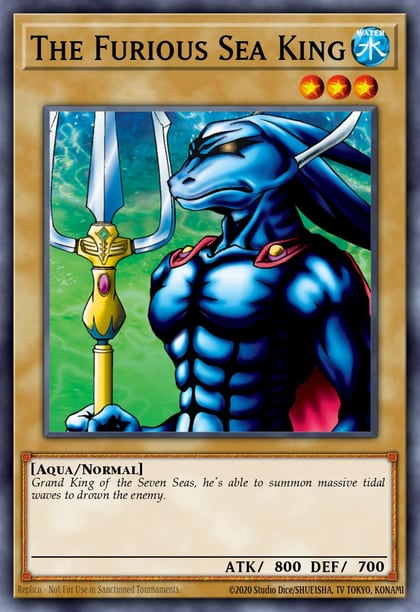 The Furious Sea King, Legend of Blue Eyes White Dragon (25th Anniversary Edition) LOB-EN033