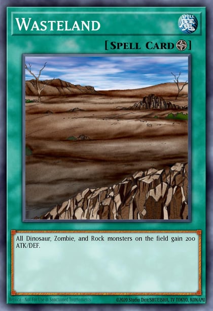 Wasteland, Legend of Blue Eyes White Dragon (25th Anniversary Edition) LOB-EN047