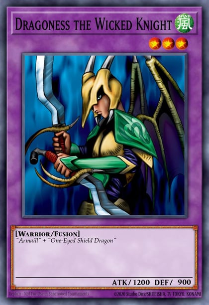 Dragoness the Wicked Knight, Legend of Blue Eyes White Dragon (25th Anniversary Edition) LOB-EN086