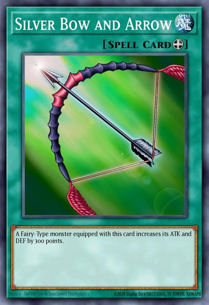Silver Bow and Arrow, Legend of Blue Eyes White Dragon (25th Anniversary Edition) LOB-EN091