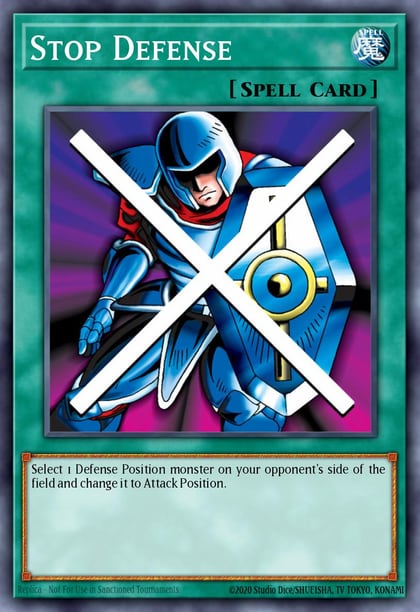Stop Defense, Legend of Blue Eyes White Dragon (25th Anniversary Edition) LOB-EN095