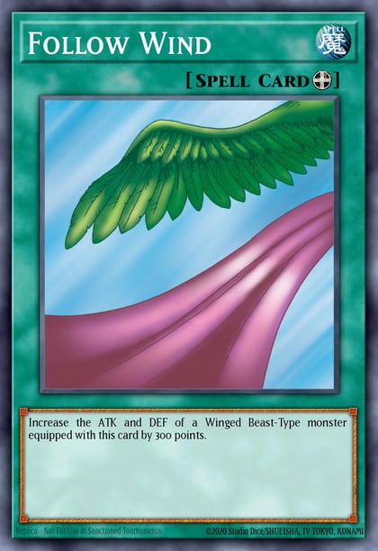 Follow Wind, Legend of Blue Eyes White Dragon (25th Anniversary Edition) LOB-EN098