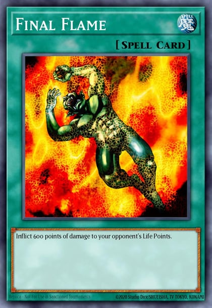 Final Flame, Legend of Blue Eyes White Dragon (25th Anniversary Edition) LOB-EN100