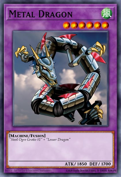 Metal Dragon, Legend of Blue Eyes White Dragon (25th Anniversary Edition) LOB-EN102