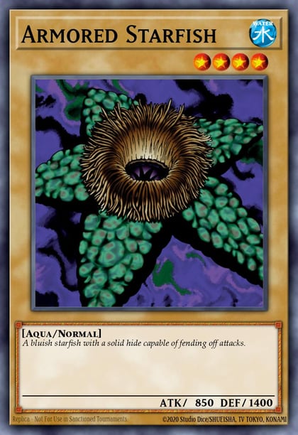 Armored Starfish, Legend of Blue Eyes White Dragon (25th Anniversary Edition) LOB-EN116