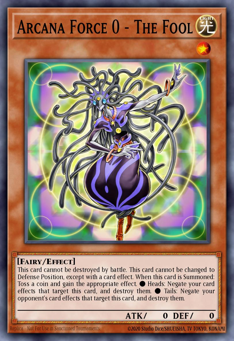Arcana Force 0 - The Fool, Light of Destruction (2020 Date Reprint) LODT-EN008