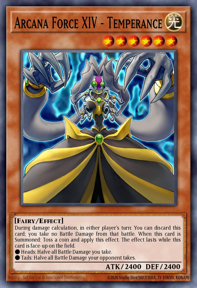 Arcana Force XIV - Temperance, Light of Destruction (2020 Date Reprint) LODT-EN014