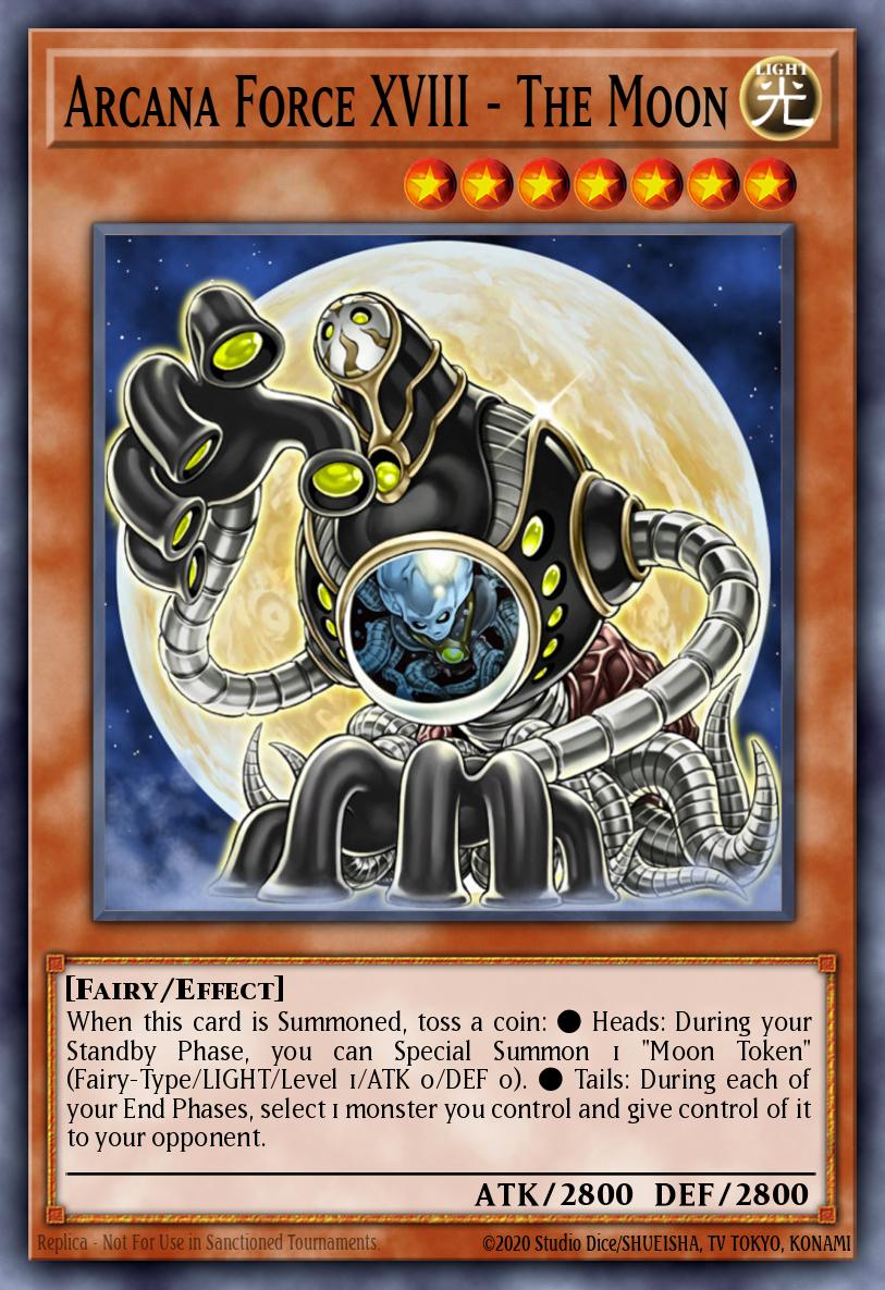 Arcana Force XVIII - The Moon, Light of Destruction (2020 Date Reprint) LODT-EN015