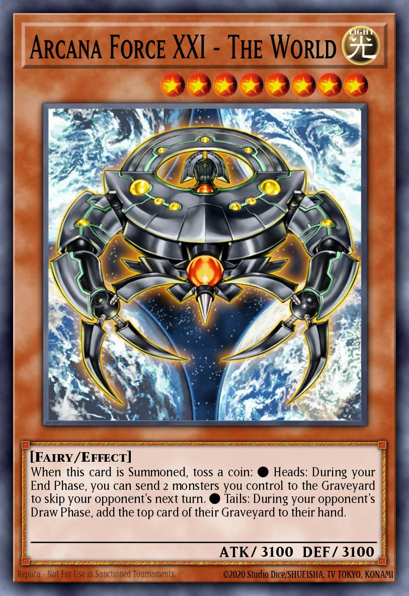 Arcana Force XXI - The World (UTR), Light of Destruction (2020 Date Reprint) LODT-EN016