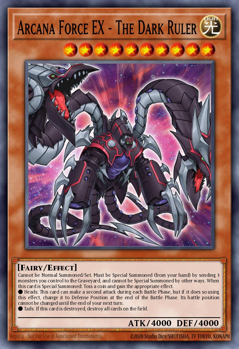 Arcana Force EX - The Dark Ruler, Light of Destruction (2020 Date Reprint) LODT-EN017