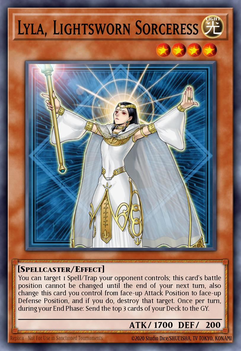 Lyla, Lightsworn Sorceress, Light of Destruction (2020 Date Reprint) LODT-EN019