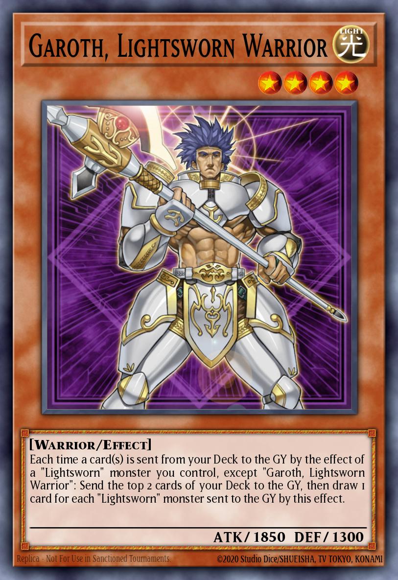 Garoth, Lightsworn Warrior, Light of Destruction (2020 Date Reprint) LODT-EN020