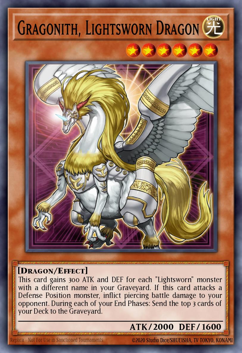 Gragonith, Lightsworn Dragon, Light of Destruction (2020 Date Reprint) LODT-EN025
