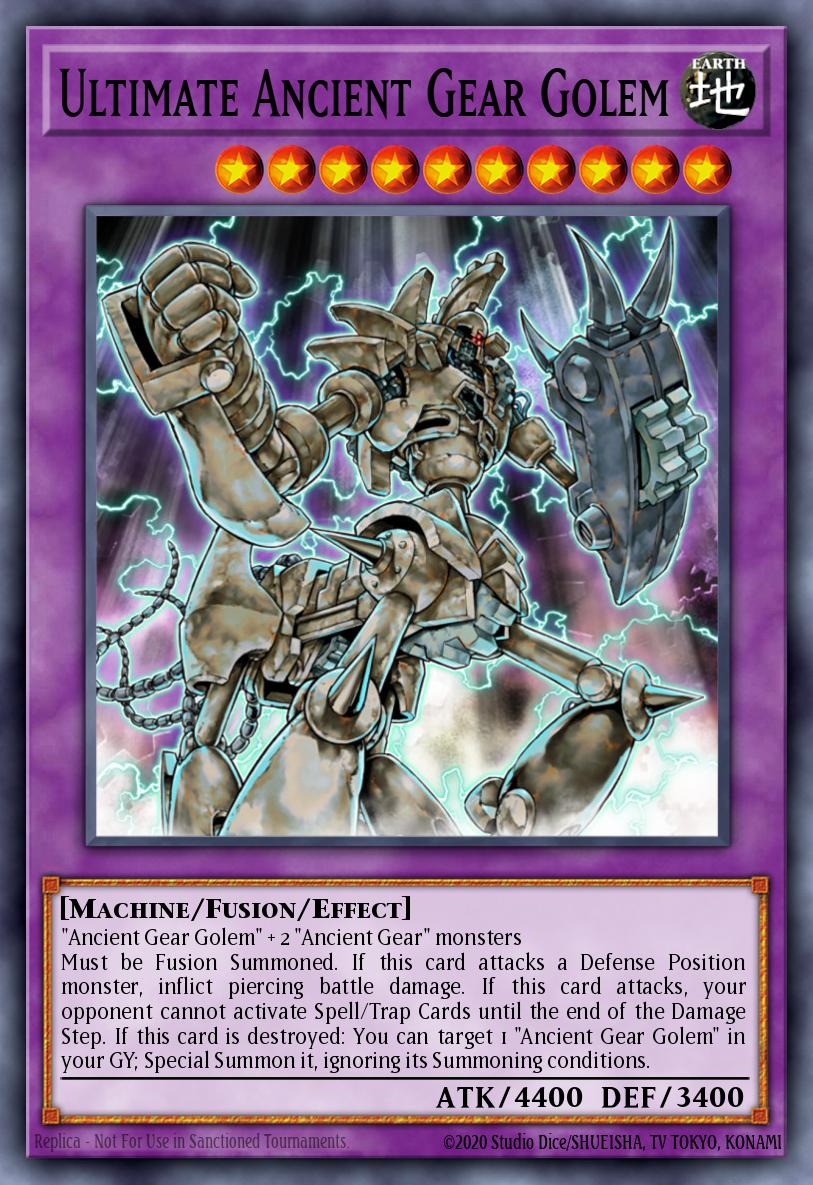 Ultimate Ancient Gear Golem (UTR), Light of Destruction (2020 Date Reprint) LODT-EN043