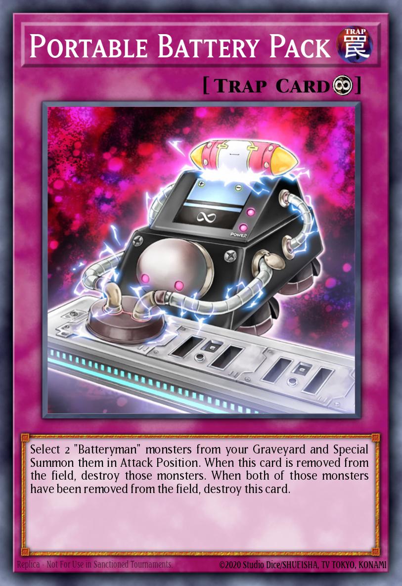 Portable Battery Pack, Light of Destruction (2020 Date Reprint) LODT-EN074