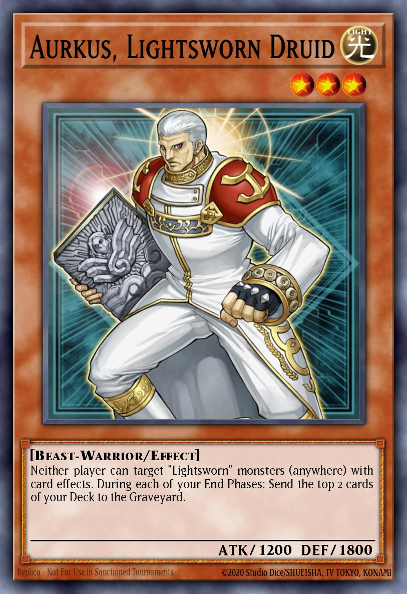 Aurkus, Lightsworn Druid, Light of Destruction (2020 Date Reprint) LODT-EN081