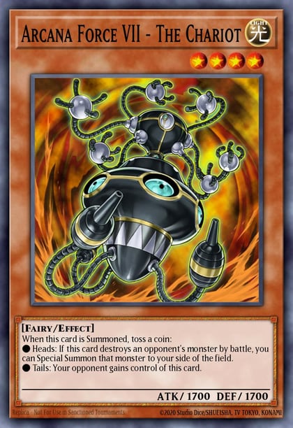 Arcana Force VII - The Chariot, Light of Destruction LODT-EN013