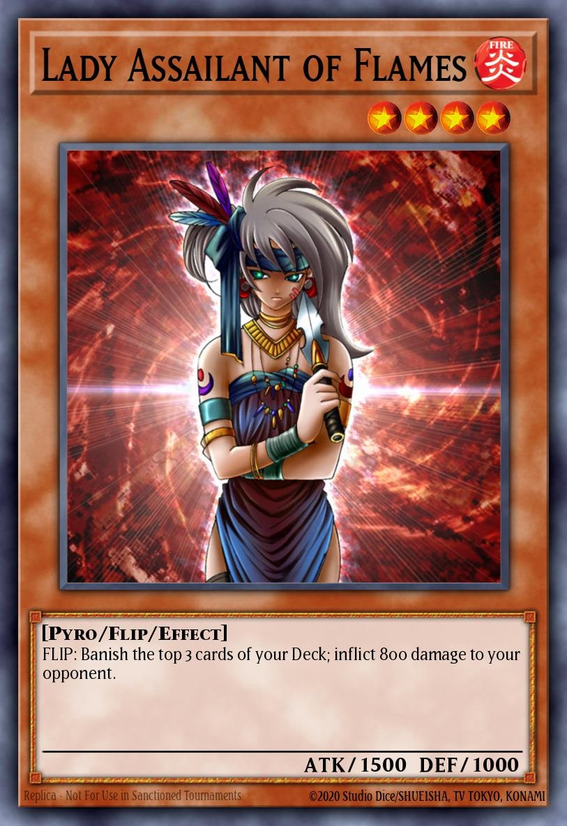 Lady Assailant of Flames, Labyrinth of Nightmare LON-035