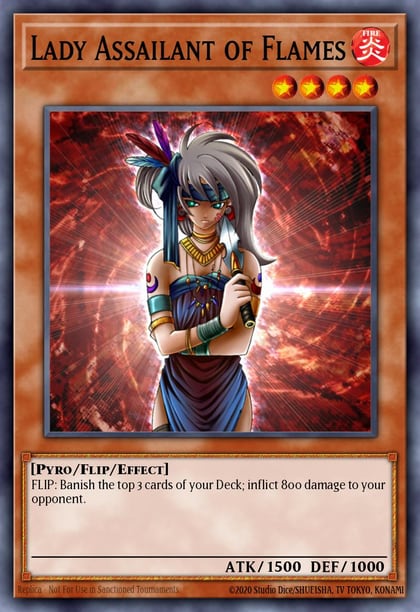Lady Assailant of Flames, Labyrinth of Nightmare LON-035