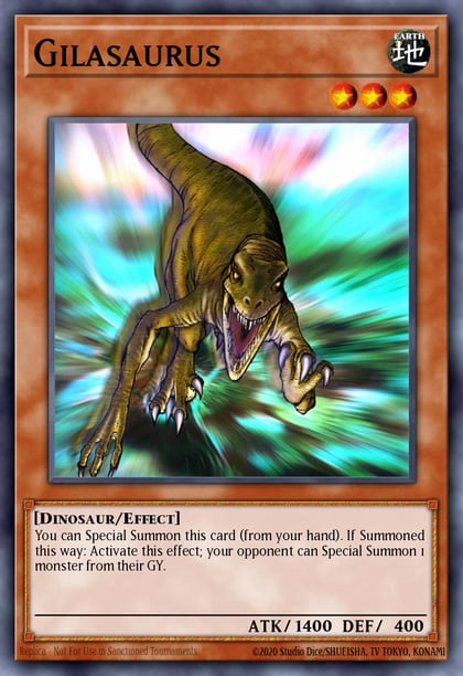 Gilasaurus, Labyrinth of Nightmare (Worldwide English) LON-EN071