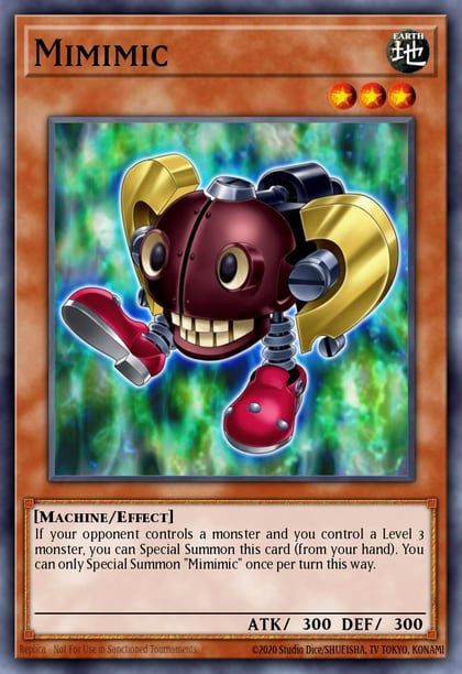 Mimimic, Lord of the Tachyon Galaxy LTGY-EN003