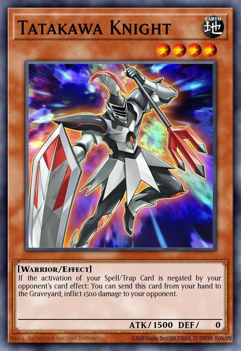 Tatakawa Knight, Lord of the Tachyon Galaxy LTGY-EN005