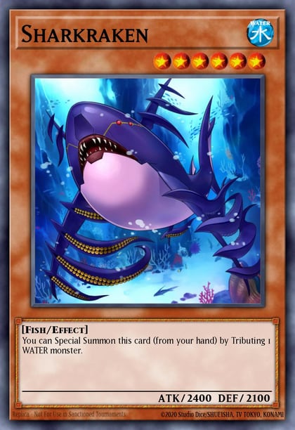 Sharkraken, Lord of the Tachyon Galaxy LTGY-EN007