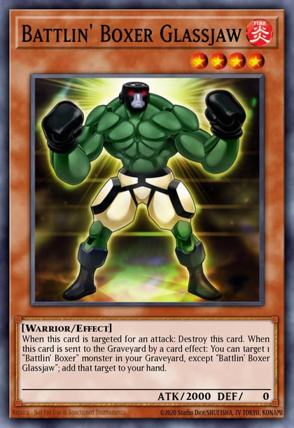 Battlin' Boxer Glassjaw, Lord of the Tachyon Galaxy LTGY-EN017