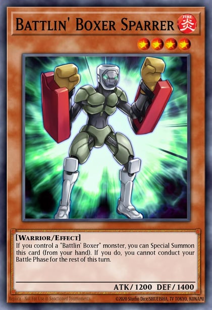 Battlin' Boxer Sparrer, Lord of the Tachyon Galaxy LTGY-EN018