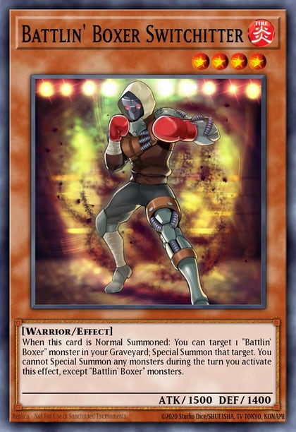 Battlin' Boxer Switchitter, Lord of the Tachyon Galaxy LTGY-EN019