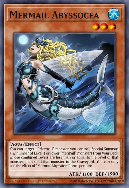 Mermail Abyssocea, Lord of the Tachyon Galaxy LTGY-EN030