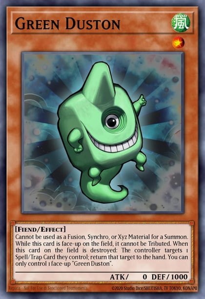 Green Duston, Lord of the Tachyon Galaxy LTGY-EN043