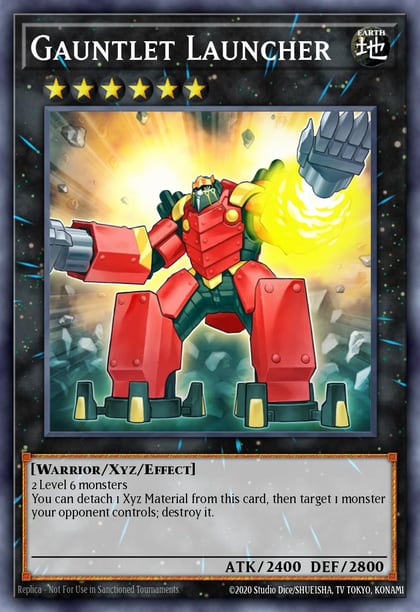 Gauntlet Launcher, Lord of the Tachyon Galaxy LTGY-EN045