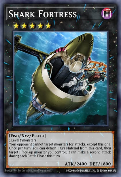 Shark Fortress, Lord of the Tachyon Galaxy LTGY-EN048