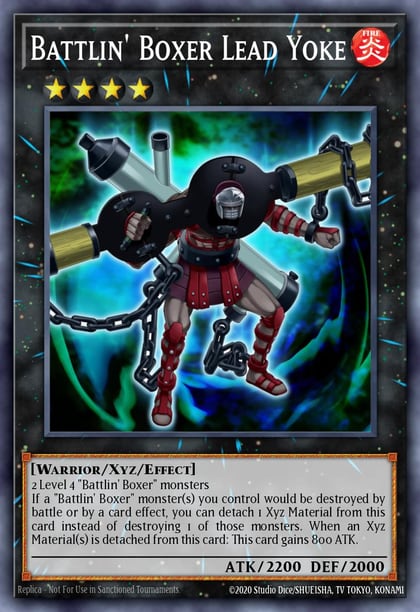 Battlin' Boxer Lead Yoke, Lord of the Tachyon Galaxy LTGY-EN050