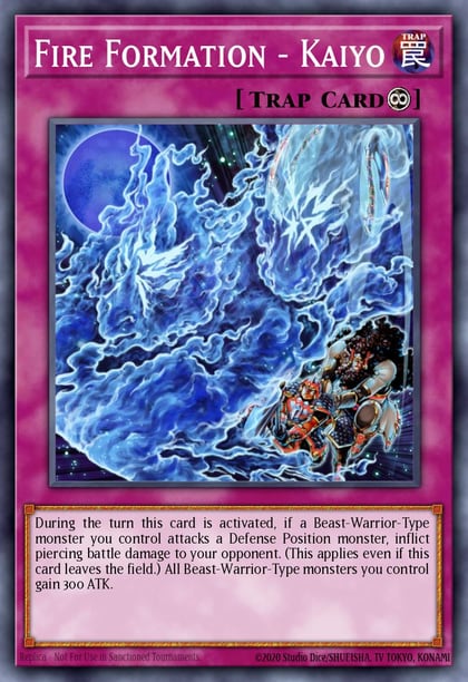 Fire Formation - Kaiyo, Lord of the Tachyon Galaxy LTGY-EN075