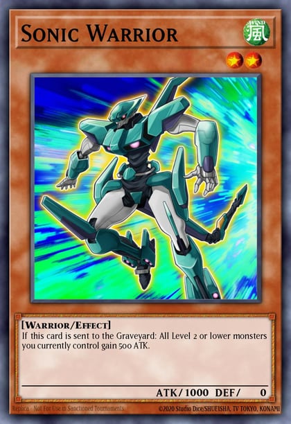 Sonic Warrior, Lord of the Tachyon Galaxy LTGY-EN090