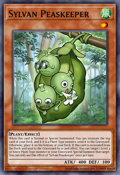 Sylvan Peaskeeper, Legacy of the Valiant LVAL-EN015