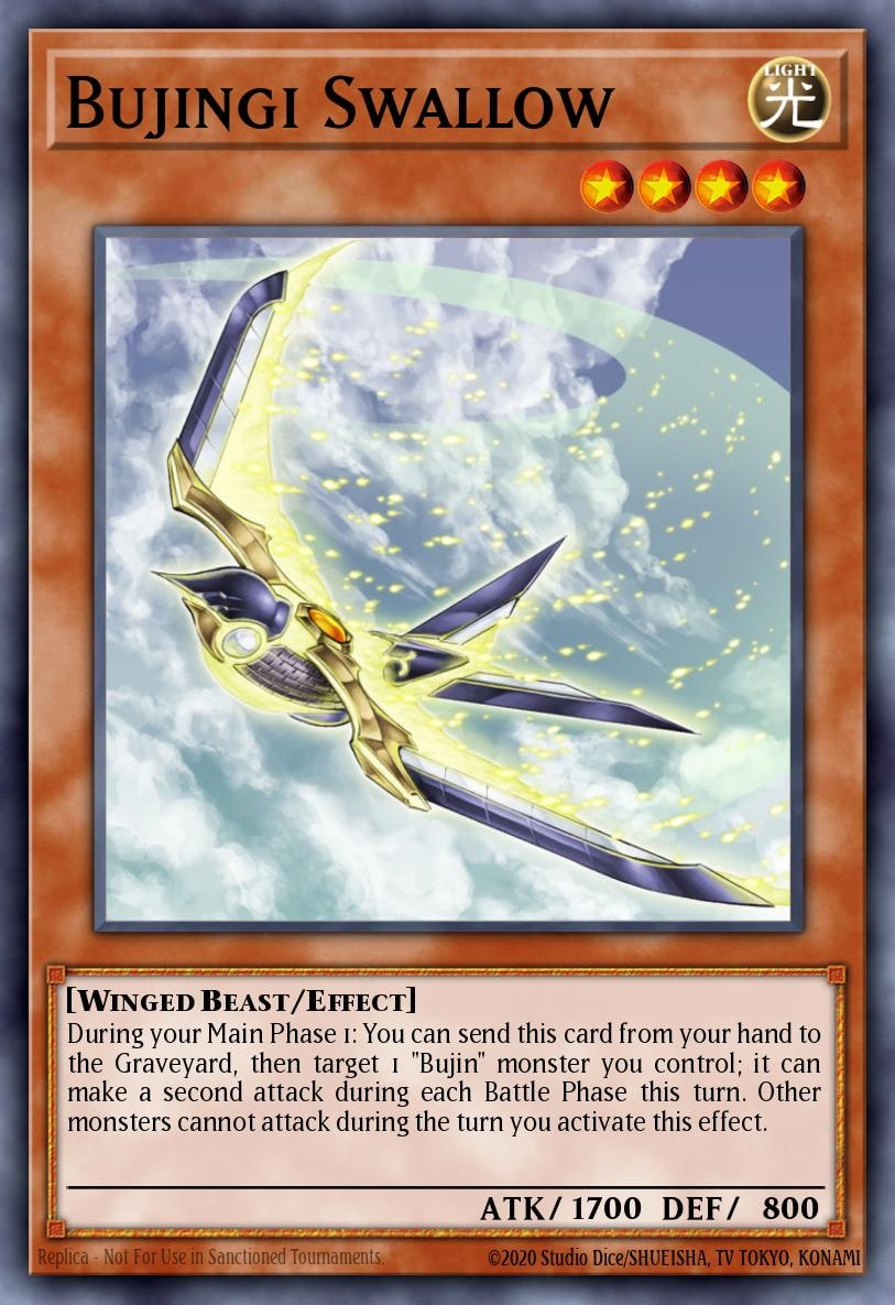 Bujingi Swallow, Legacy of the Valiant LVAL-EN028