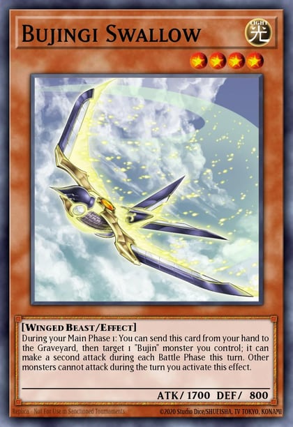 Bujingi Swallow, Legacy of the Valiant LVAL-EN028