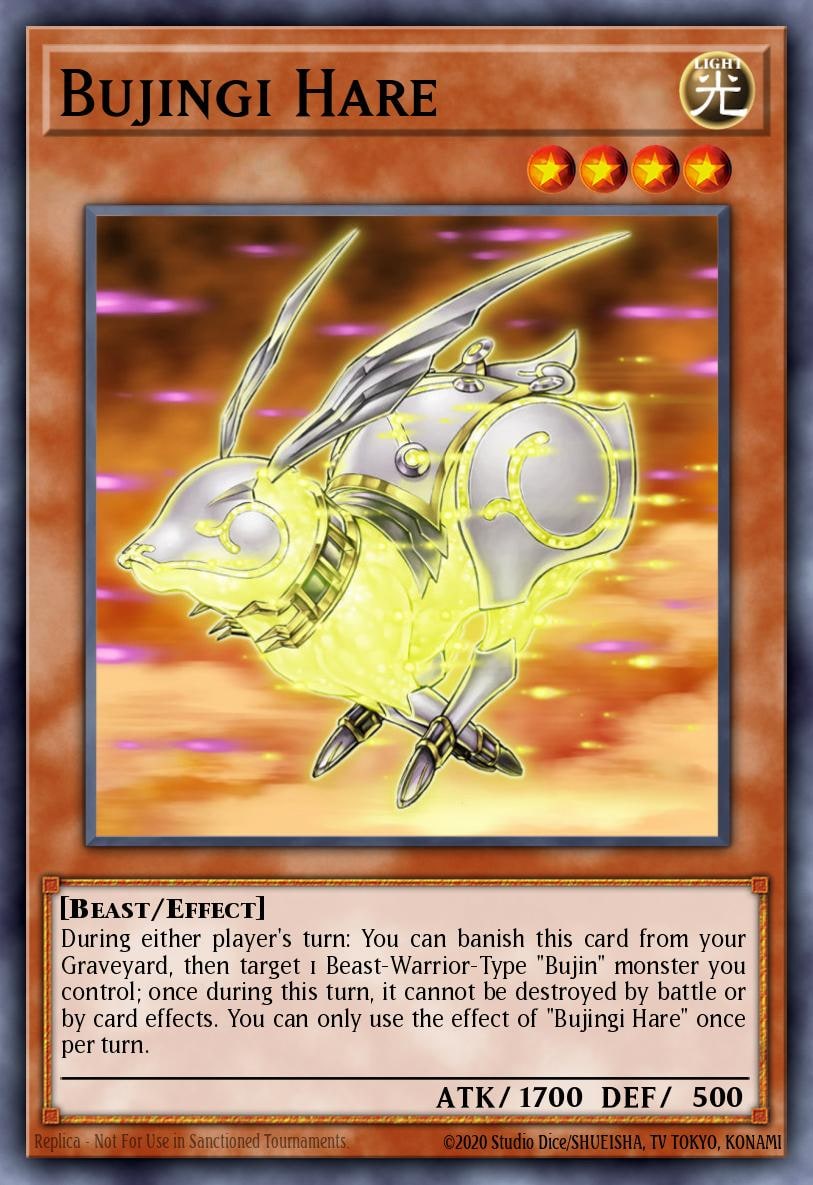 Bujingi Hare, Legacy of the Valiant LVAL-EN030