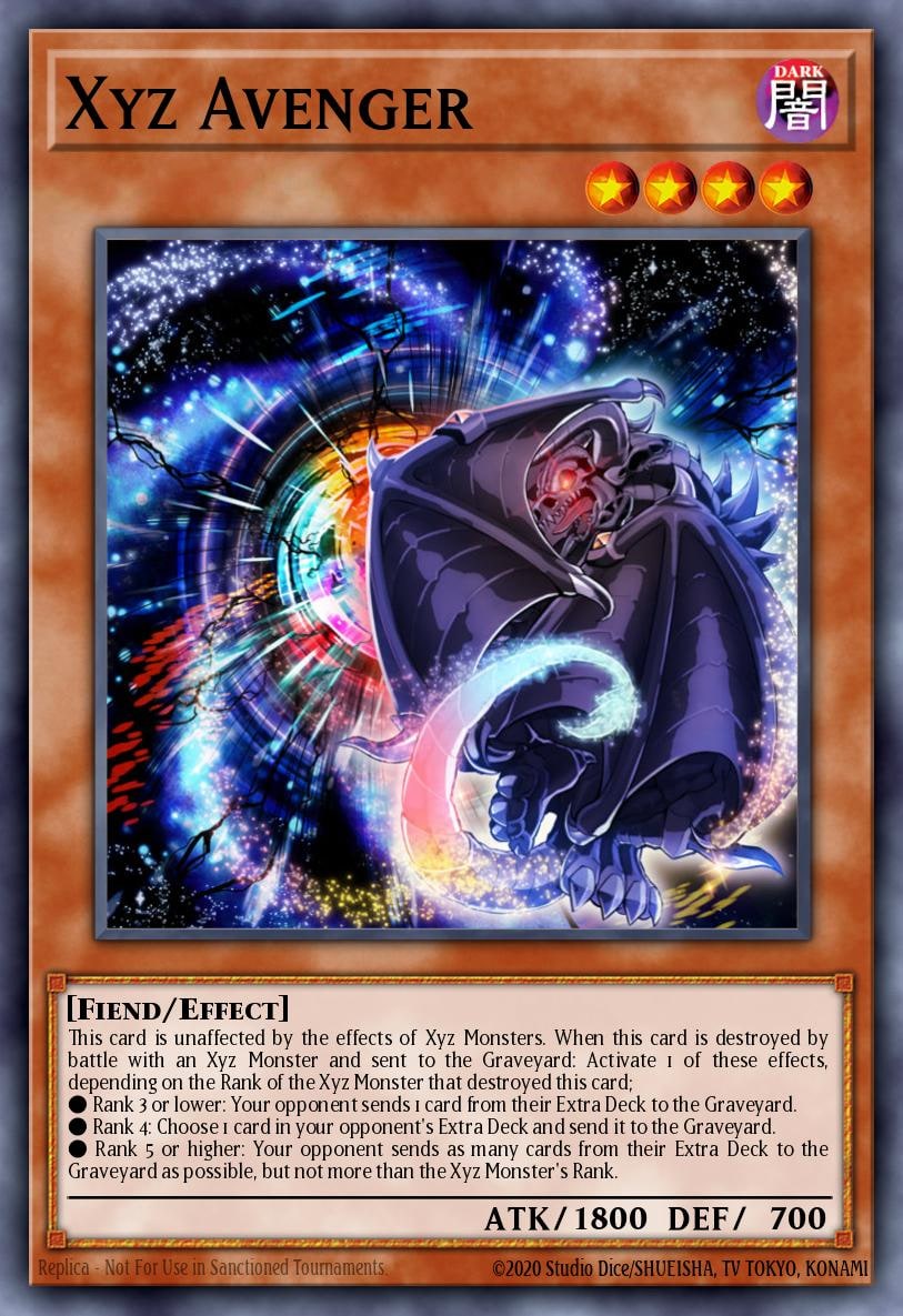Xyz Avenger, Legacy of the Valiant LVAL-EN042
