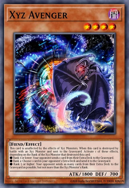 Xyz Avenger, Legacy of the Valiant LVAL-EN042