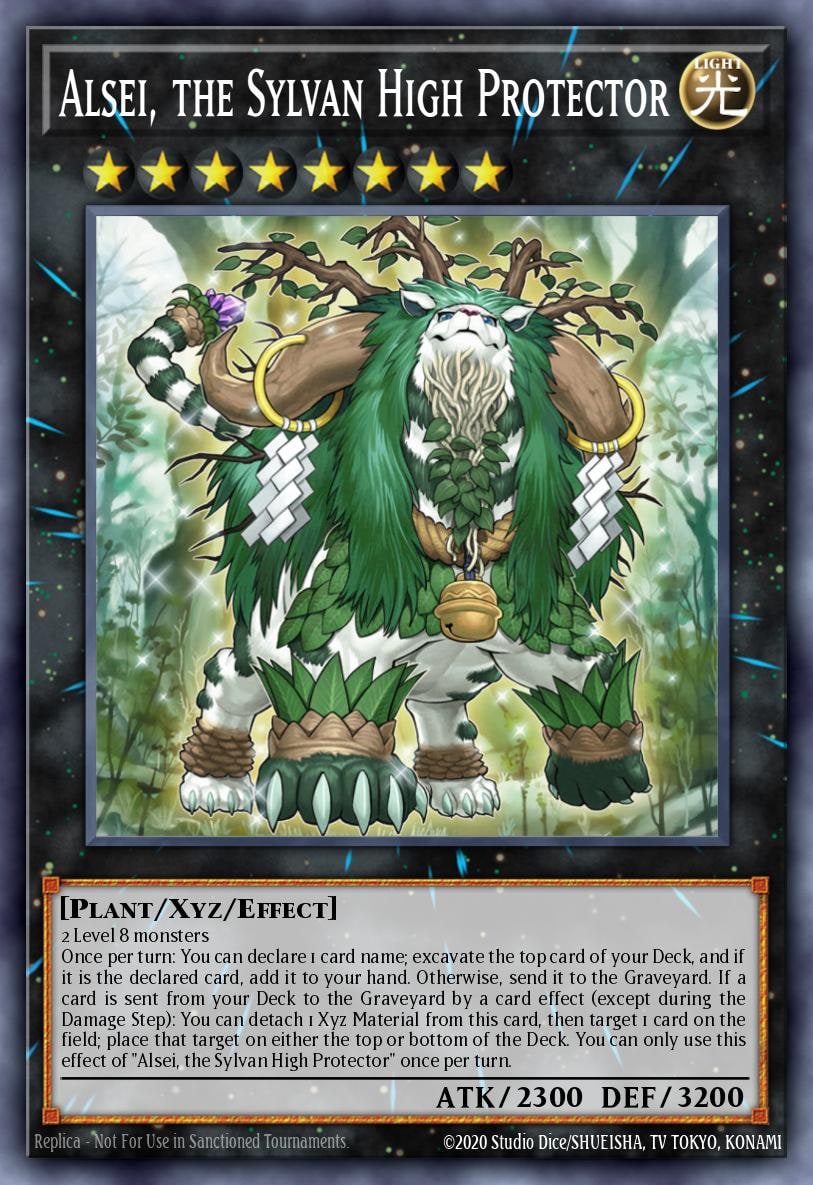 Alsei, the Sylvan High Protector, Legacy of the Valiant LVAL-EN052