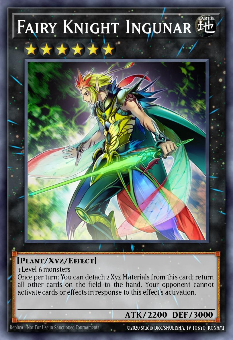 Fairy Knight Ingunar, Legacy of the Valiant LVAL-EN055