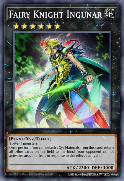 Fairy Knight Ingunar, Legacy of the Valiant LVAL-EN055