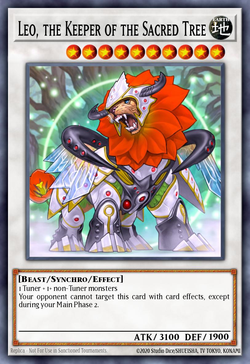 Leo, the Keeper of the Sacred Tree, Legacy of the Valiant LVAL-EN058