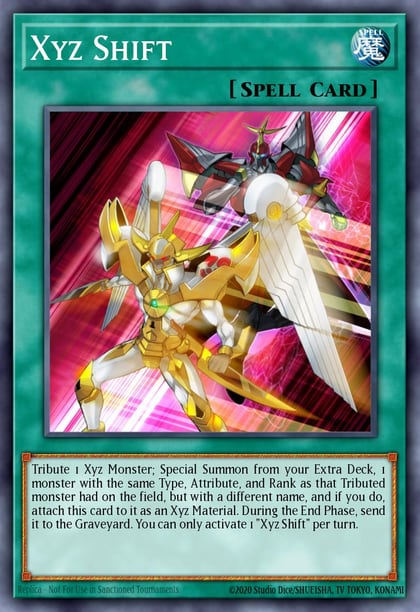 Xyz Shift, Legacy of the Valiant LVAL-EN061