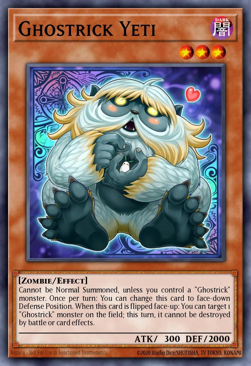 Ghostrick Yeti, Legacy of the Valiant LVAL-EN082